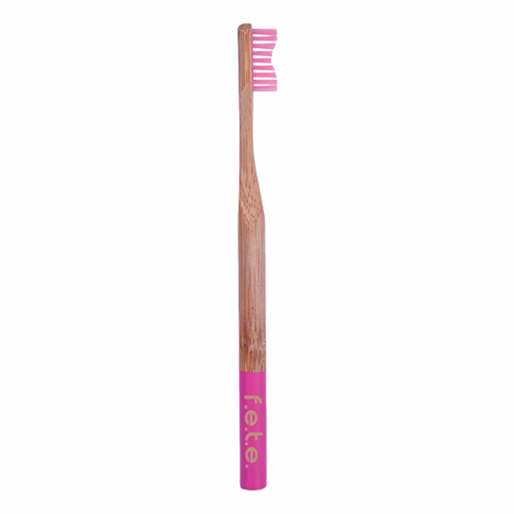 Bamboo Toothbrush Funky Fuchsia
