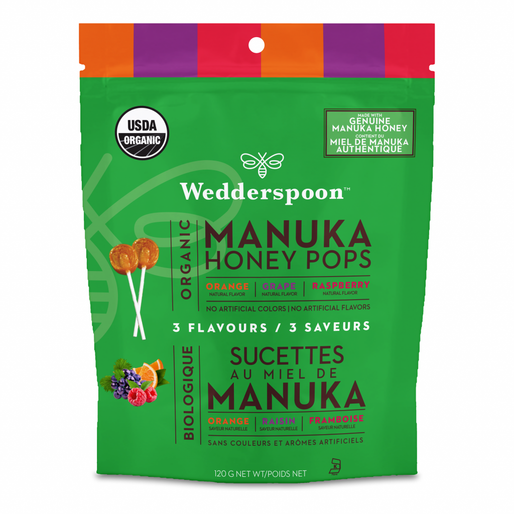 Org Manuka Honey Pops Variety Pack