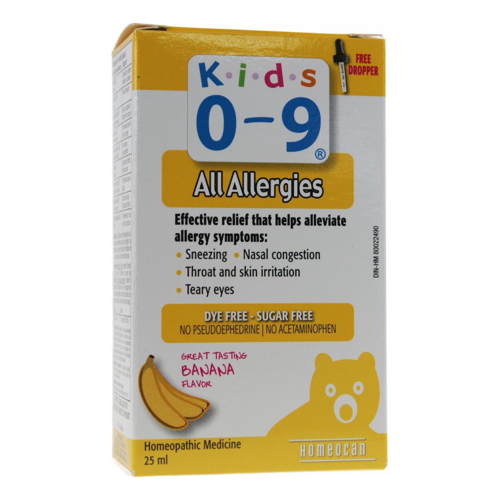 Kids 0-9 Allergy