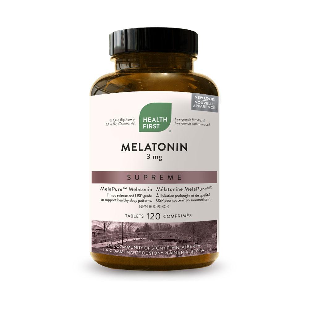 Health First Melatonin Supreme, 120 time release tablets