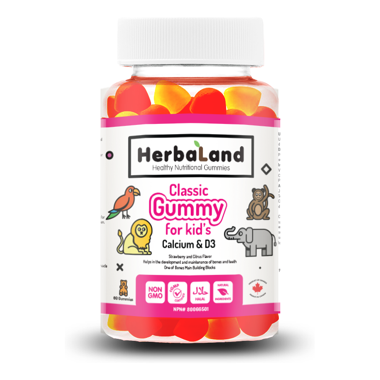 Classic Gummy for Kids: Calcium & D