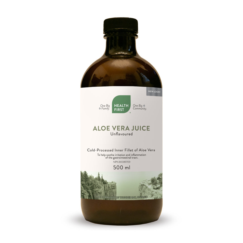 Health First Aloe Vera Juice, 500 ml - Unflavoured
