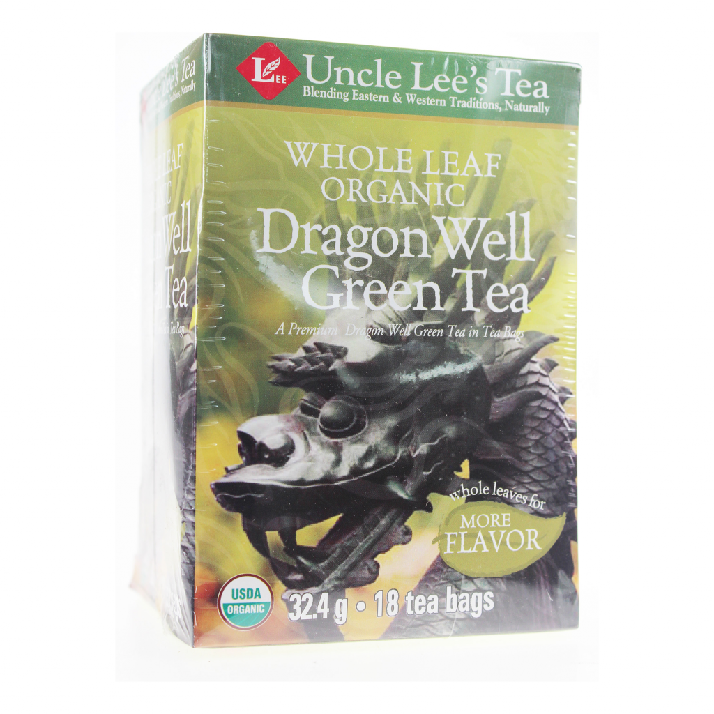 Whole Leaf, Organic Dragon Well Green Tea