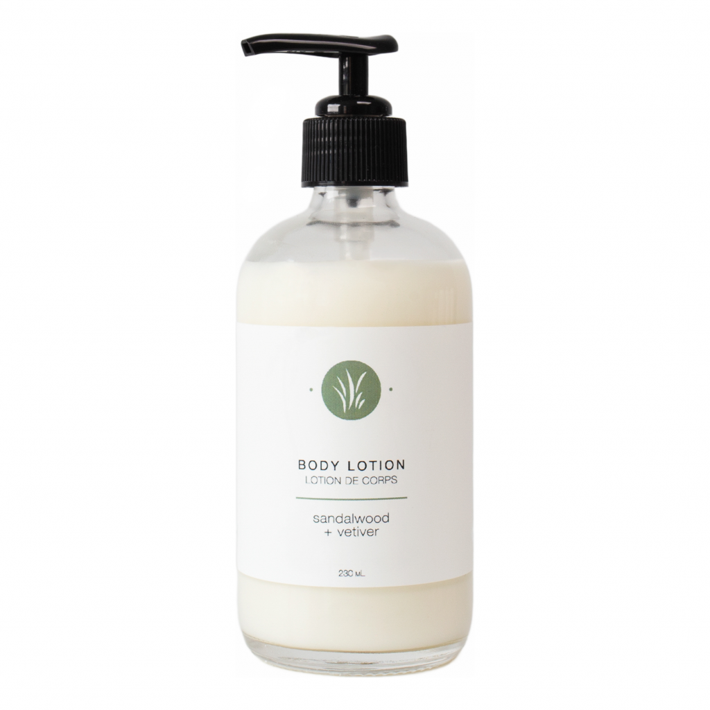 Body Lotion: Sandalwood + Vetiver