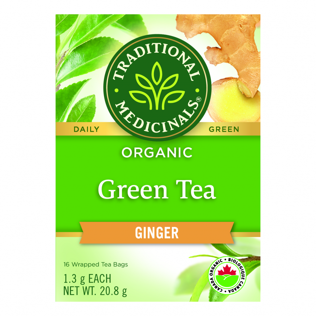 Organic Green Tea Ginger