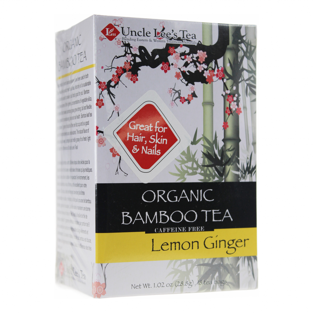 Organic Bamboo Tea Lemon Ginger