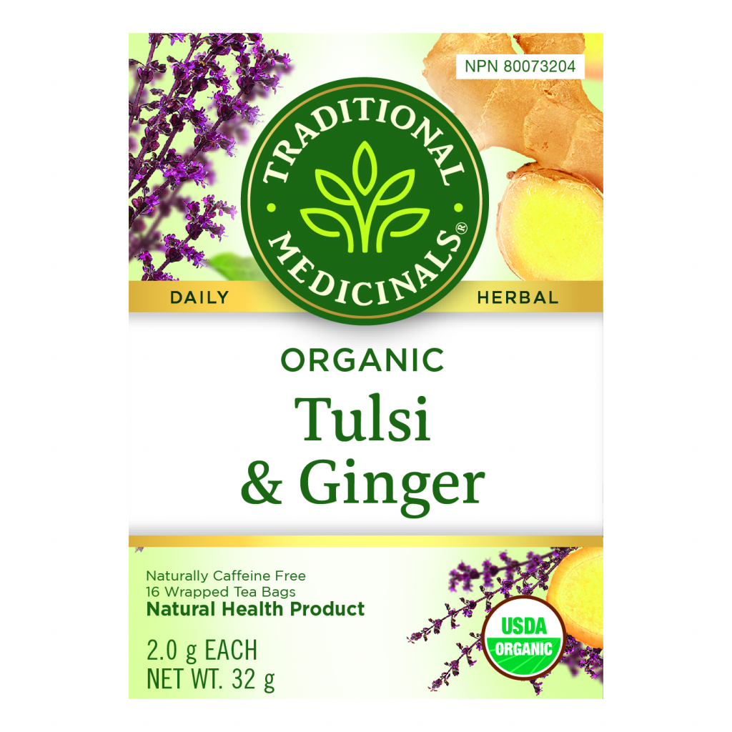 Organic Tulsi With Ginger