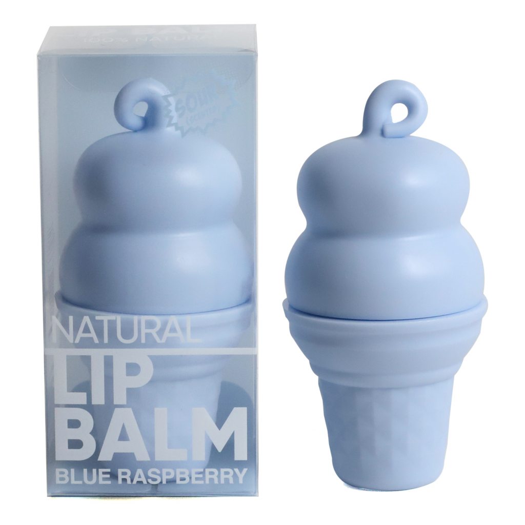 Ice Cream Blue Raspberry Lip Balm