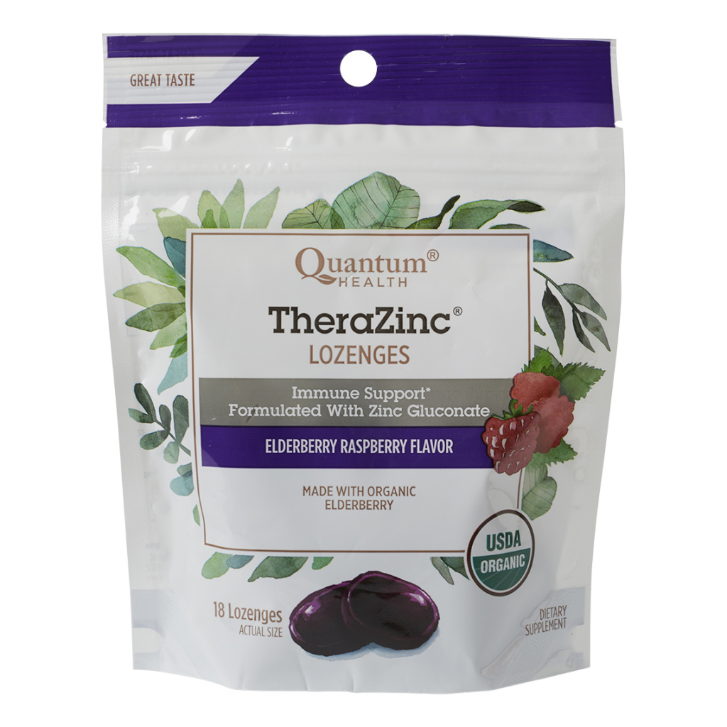 Organic TheraZinc Elderberry Lozeng