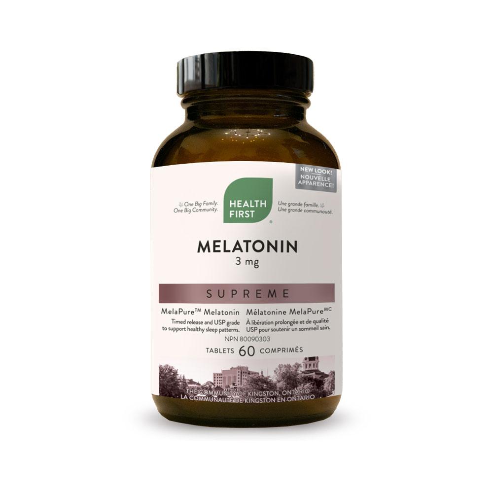 Health First Melatonin Supreme, 60 time release tablets