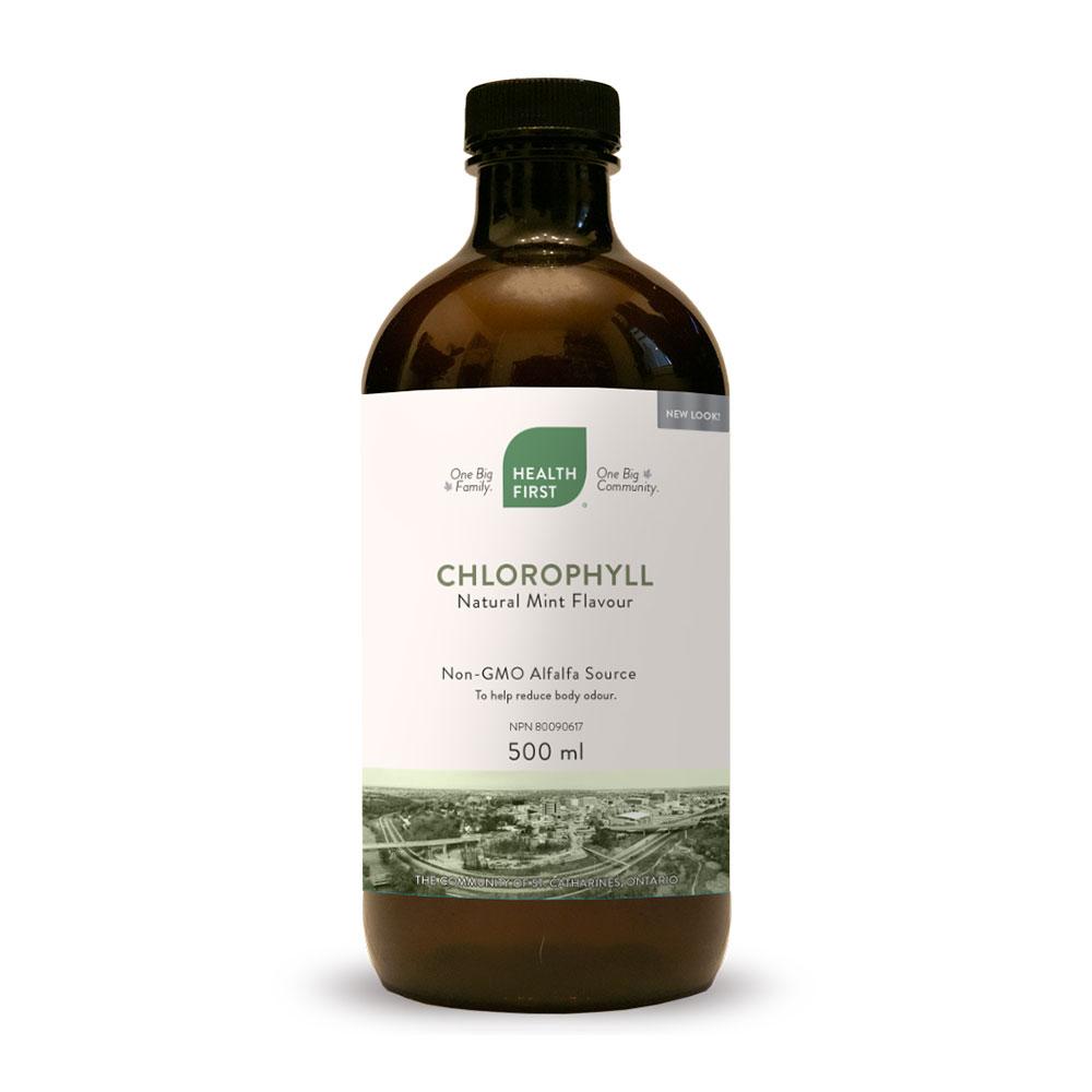 Health First Chlorophyll, 500 ml - Mint