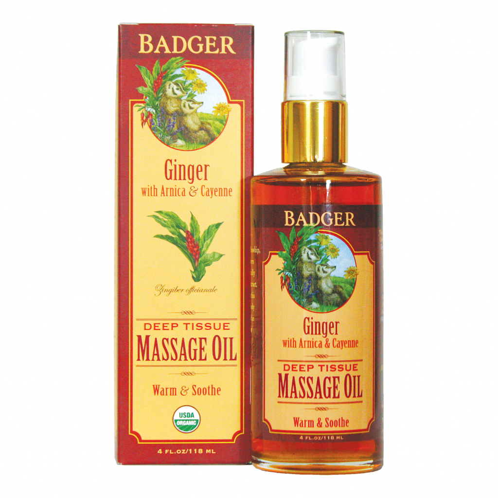 Ginger Deep Tissue Massage Oil