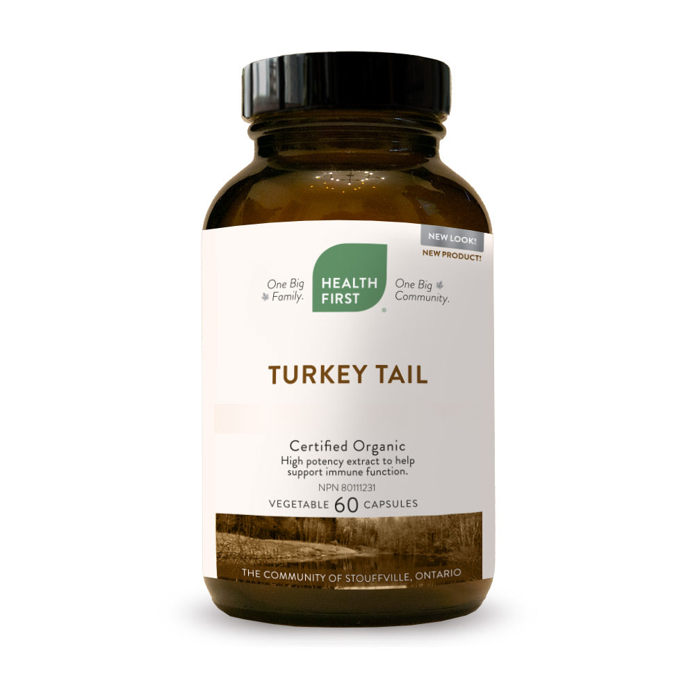 Health First Turkey Tail, 60 vegetable capsules