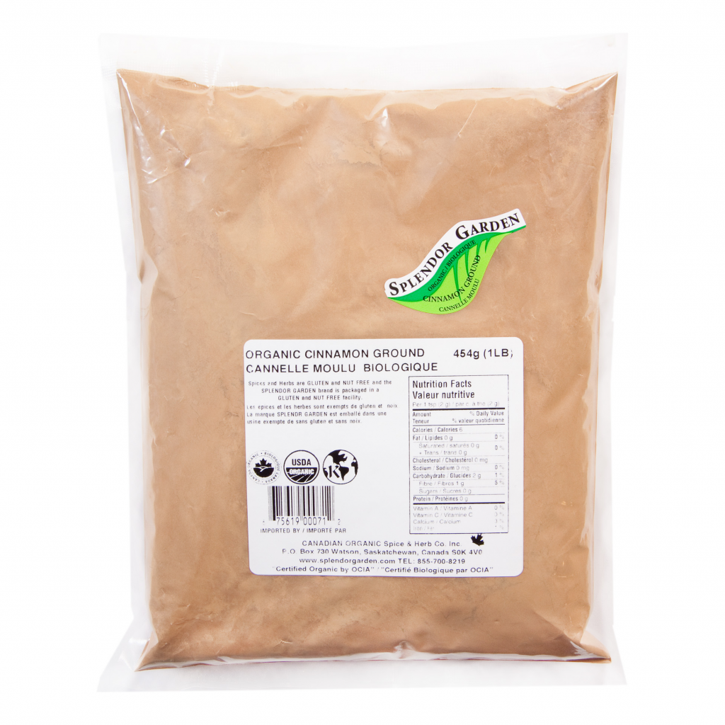 Organic Cinnamon Ground-Cassia