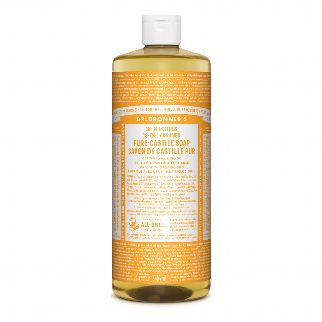 Citrus Pure-Castile Liquid Soap